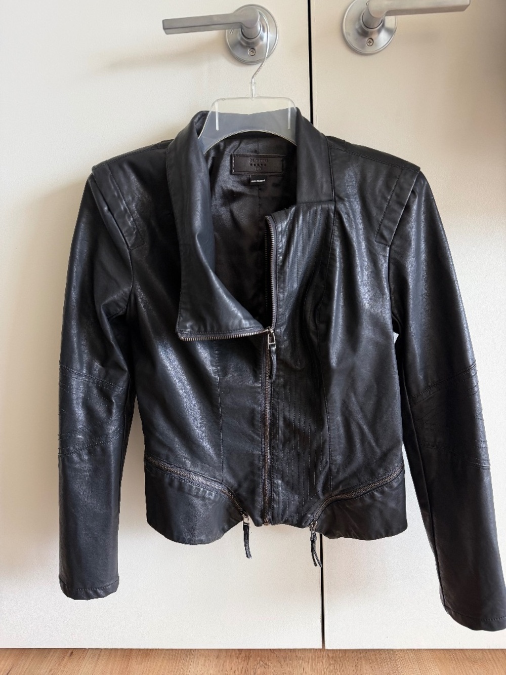 Faux Leather Jacket - Great Condition